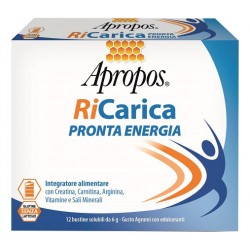 Desa Pharma Apropos Ricarica Pronta Energia 12 Bustine 6 G - Vitamine e sali minerali - 983274313 - Apropos - € 7,02