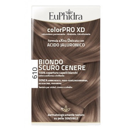 Zeta Farmaceutici Euphidra Colorpro Xd610 Biondo Scuro 50 Ml - Tinte e colorazioni per capelli - 942260338 - Euphidra - € 7,92