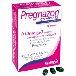 Healthaid Italia Pregnazon Complete 30 Capsule - Integratori prenatali e postnatali - 920605033 - Healthaid Italia - € 20,54