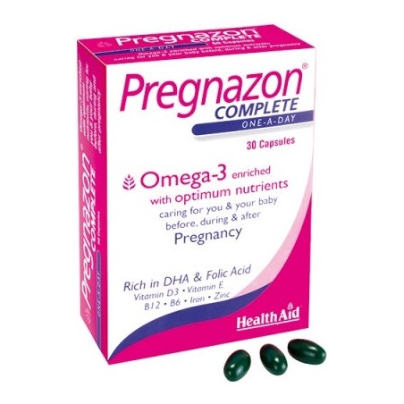 Healthaid Italia Pregnazon Complete 30 Capsule Healthaid Italia - 1 Healthaid Italia Pregnazon Complete 30 Capsule Healthaid Italia - 1