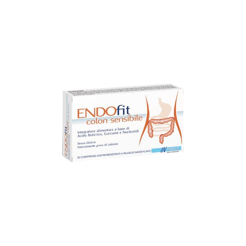 Infarma Endofit Colon Sensibile 2 Blister Da 15 Compresse Gastroresistenti A Rilascio Modificato - Integratori per regolarità...