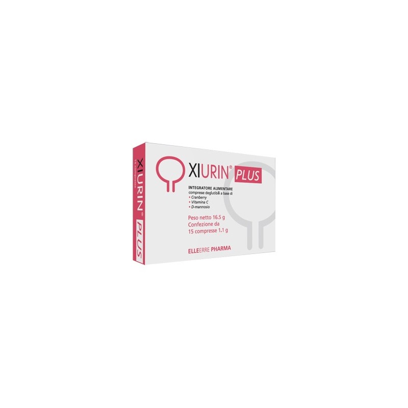Elleerre Pharma Xiurin Plus 15 Compresse - Integratori per cistite - 942677980 - Elleerre Pharma - € 19,11