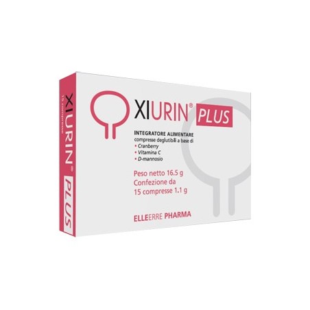 Elleerre Pharma Xiurin Plus 15 Compresse - Integratori per cistite - 942677980 - Elleerre Pharma - € 19,11