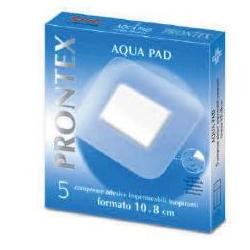 Safety Garza Compressa Prontex Aqua Pad 10x8cm 5 Pezzi - Medicazioni - 931100150 - Safety - € 6,64