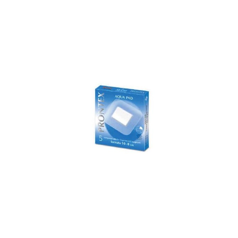 Safety Garza Compressa Prontex Aqua Pad 10x8cm 5 Pezzi - Medicazioni - 931100150 - Safety - € 6,61