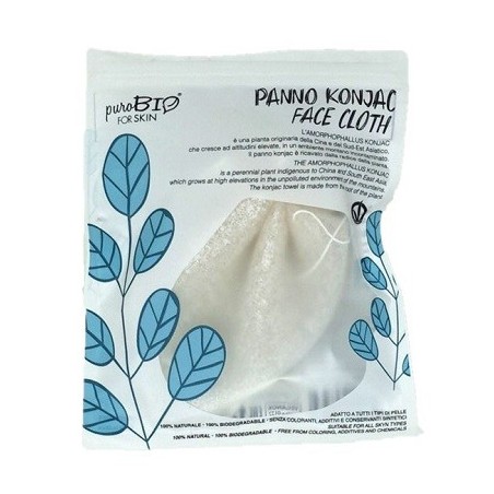 PuroBio Fs Panno Konjac 1 Pezzo - Detergenti, struccanti, tonici e lozioni - 942979244 - PuroBio - € 7,63