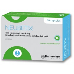Harmonium Pharma Neubetix 30 Capsule - Integratori per concentrazione e memoria - 926035700 - Harmonium Pharma - € 18,49