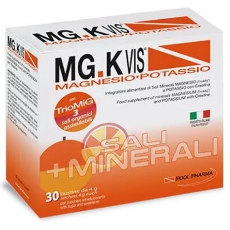 Pool Pharma Mgk Vis Orange 30 Bustine - Vitamine e sali minerali - 942602665 - Pool Pharma - € 13,15