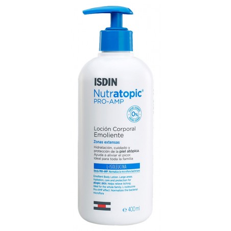 Isdin Nutratopic Pro-amp Lozione 400 Ml - Trattamenti idratanti e nutrienti - 943347106 - Isdin - € 22,95