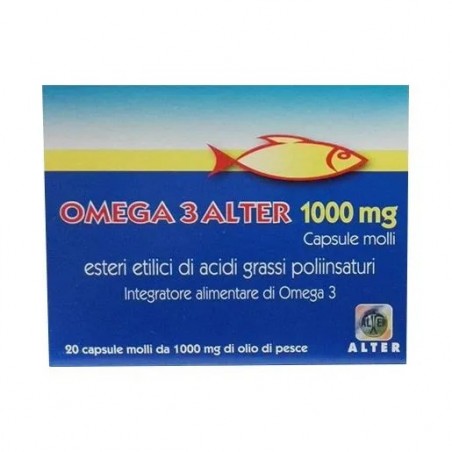 Laboratori Alter Omega 3 Alter 20 Capsule Molli Laboratori Alter - 1 Laboratori Alter Omega 3 Alter 20 Capsule Molli Laboratori Alter - 1