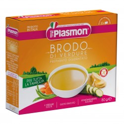 Plasmon Brodo di Verdure Disidratato 10 Bustine - 80 G - Pappe pronte - 920025006 - Plasmon - € 6,30