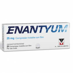 Enantyum 25 Mg Per Dolori di Varia Natura 20 Compresse Rivestite - Farmaci per mal di denti - 033656442 - Enantyum - € 8,40