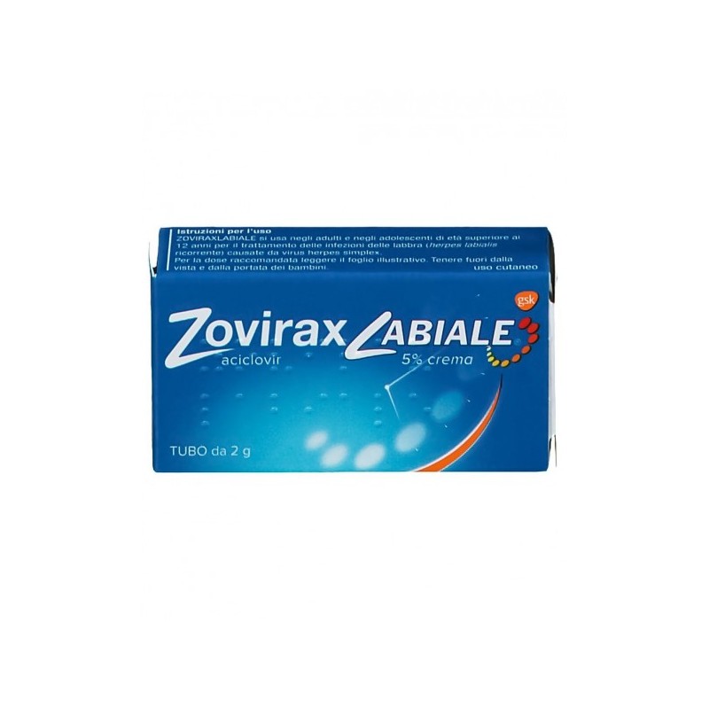 Farmed ZoviraxLabiale 5% Crema Per Herpes 2 G - Farmaci per herpes labiale - 049354018 - Zovirax - € 8,36