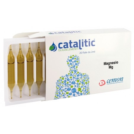 Cemon Catalitic Oligoelementi Magnesio Mg 20 Ampolle Cemon - 1 Cemon Catalitic Oligoelementi Magnesio Mg 20 Ampolle Cemon - 1