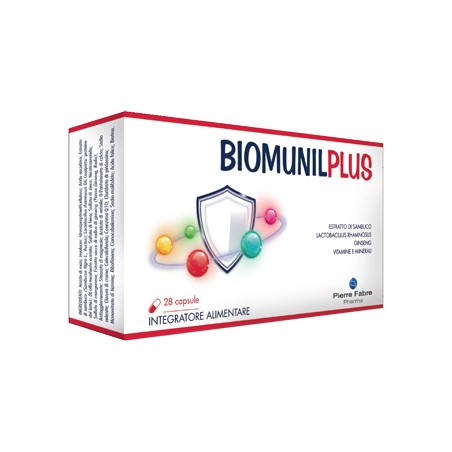 Pierre Fabre Pharma Biomunilplus 28 Capsule - Integratori per difese immunitarie - 973146727 - Pierre Fabre Pharma - € 18,40