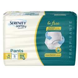 Serenity Pants Sd Sensitive Be Free Extra Taglia S 14 Pezzi - Prodotti per incontinenza - 983173434 - Serenity - € 15,43