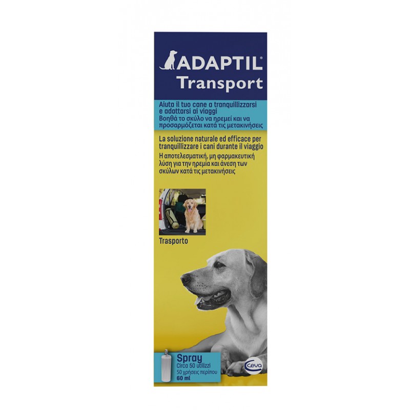 Ceva Salute Animale Adaptil Transport Spray 60 Ml - Rimedi vari - 926828435 - Ceva Salute Animale - € 26,80
