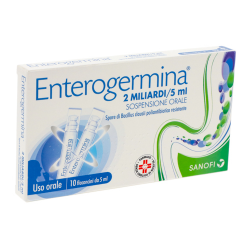 Medifarm Enterogermina 2 Miliardi - Fermenti lattici - 042209027 - Enterogermina - € 9,54