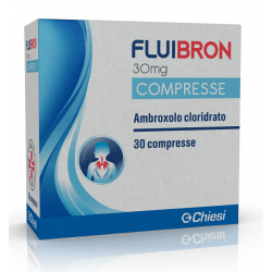 Fluibron Trattamento di Affezioni Respiratorie Acute 30 Compresse - Farmaci per tosse secca e grassa - 024596025 - Fluibron -...