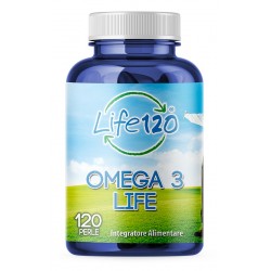 Life 120 Italia Omega 3 Life 120 Perle - Integratori per il cuore e colesterolo - 983703707 - Life 120 Italia - € 37,47