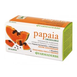 Farmaderbe Papaia Orosorubile 30 Bustine - Integratori per concentrazione e memoria - 905042382 - Farmaderbe - € 18,62