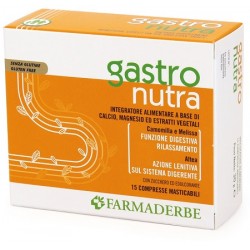 Farmaderbe Gastro Nutra 15 Compresse Masticabili - Integratori per apparato digerente - 905029233 - Farmaderbe - € 5,15