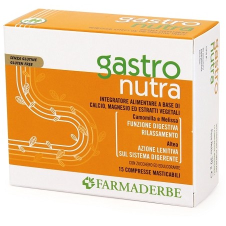Farmaderbe Gastro Nutra 15 Compresse Masticabili - Integratori per apparato digerente - 905029233 - Farmaderbe - € 5,12