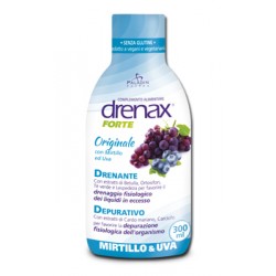 Paladin Pharma Drenax Forte Originale Con Mirtillo E Uva 300 Ml - Integratori drenanti e pancia piatta - 971308580 - Paladin ...