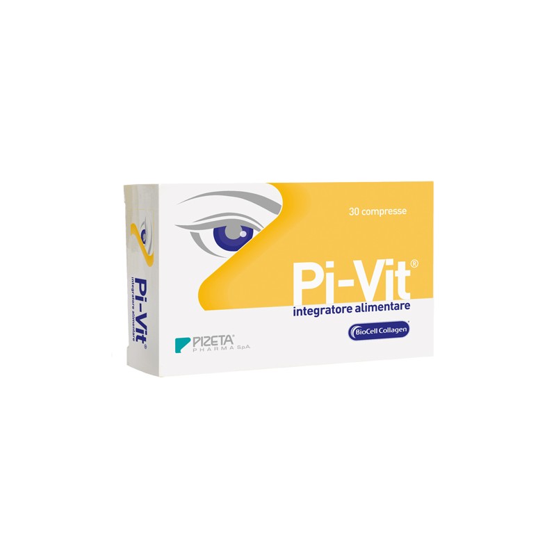 Pizeta Pharma Pi-vit 30 Compresse - Integratori per occhi e vista - 930270564 - Pizeta Pharma - € 20,63