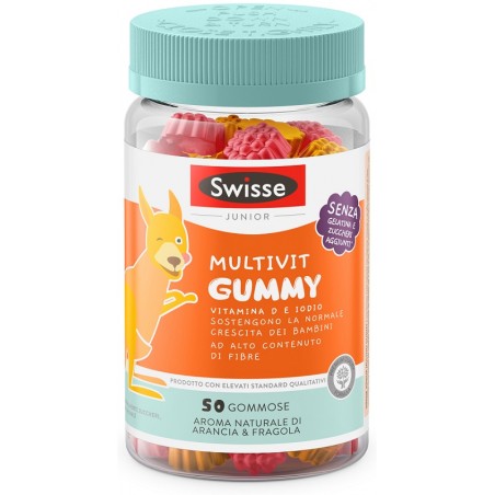 Health And Happiness It. Swisse Junior Multivit Gummy 50 Pastiglie Gommose - IMPORT-PF - 984649501 - Health And Happiness It....