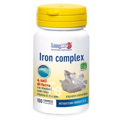 Phoenix - Longlife Longlife Iron Complex 100 Compresse - Carenza di ferro - 944149881 - Longlife - € 18,41