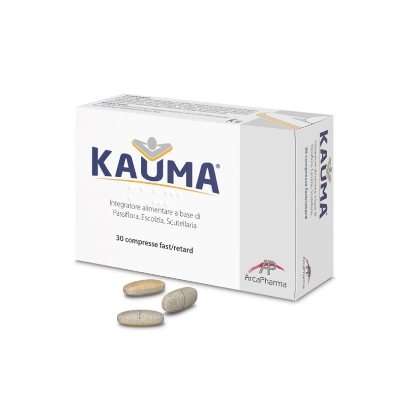 Arcapharma Kauma Integratore Per Ansia e Stress 30 Compresse - Integratori per umore, anti stress e sonno - 942410554 - Arcap...