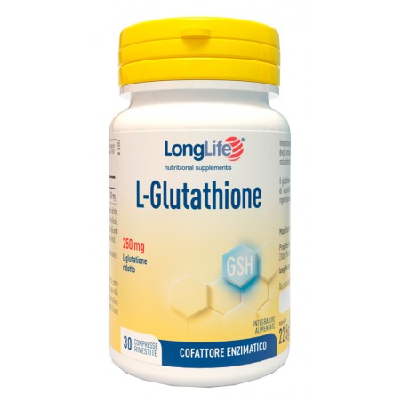 Phoenix - Longlife Longlife L-glutathione 250 Mg 30 Compresse - Integratori - 934718774 - Longlife - € 24,01
