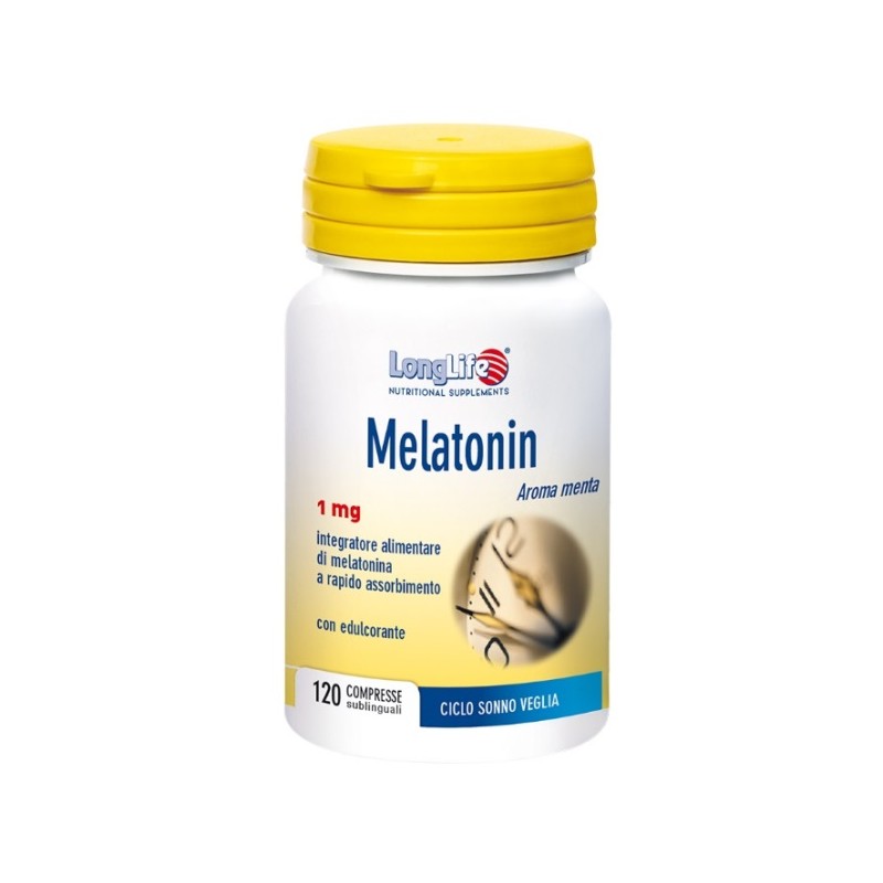 Phoenix - Longlife Longlife Melatonin 1 Mg 120 Compresse - Integratori per umore, anti stress e sonno - 933707768 - Longlife ...