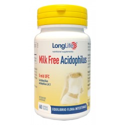 Phoenix - Longlife Longlife Milk Free Acidophilus 60 Capsule Vegetali - Integratori di fermenti lattici - 935750760 - Longlif...