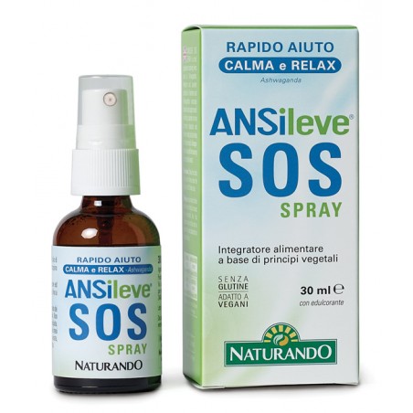 Naturando Ansileve Sos Spray 30 Ml - Integratori per umore, anti stress e sonno - 982848463 - Naturando - € 14,71