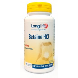 Phoenix - Longlife Longlife Betaine Hcl 90 Compresse - Integratori per apparato digerente - 933015063 - Longlife - € 17,15