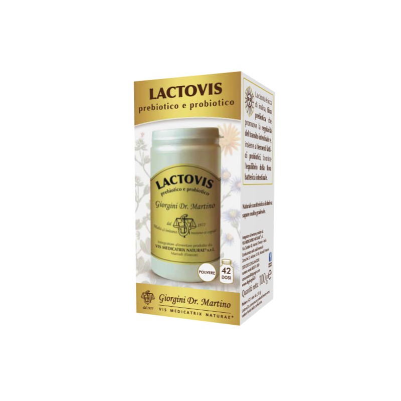 Dr. Giorgini Ser-vis Lactovis Prebiotico Probiotico 100 G - Integratori di fermenti lattici - 980523726 - Dr. Giorgini - € 17,43