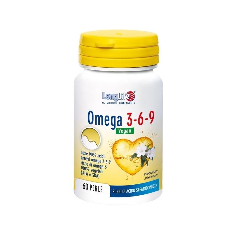 Phoenix - Longlife Longlife Omega 369 Vegan 750 Mg 60 Perle - Integratori di Omega-3 - 943165074 - Longlife - € 21,41