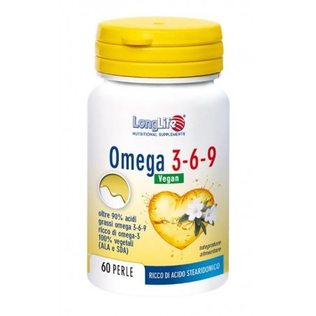 Phoenix - Longlife Longlife Omega 369 Vegan 750 Mg 60 Perle - Integratori di Omega-3 - 943165074 - Longlife - € 21,41