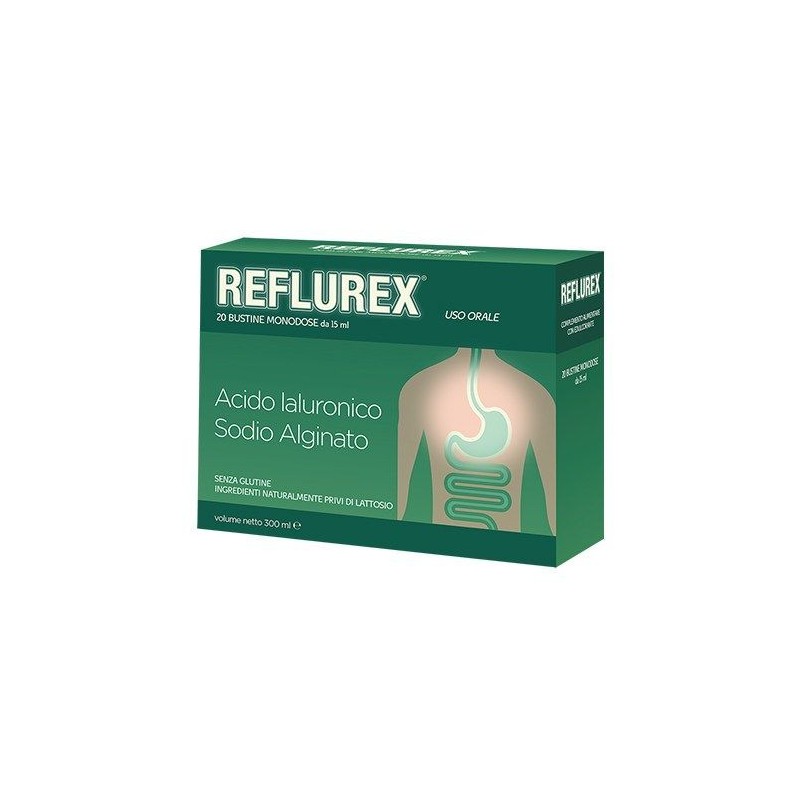 Reflurex 20 Bustine Monodose - Integratori per apparato digerente - 971931997 -  - € 16,51