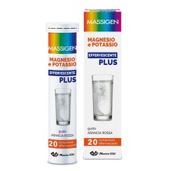 Marco Viti Farmaceutici Massigen Magnesio Potassio Plus 20 Compresse Effervescenti - Carenza di ferro - 945122214 - Massigen ...