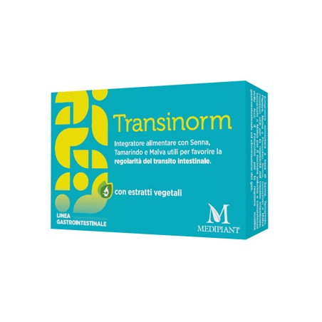 Mediplant Di Tinghino Mg&c Transinorm 40 Compresse - Integratori per regolarità intestinale e stitichezza - 978545301 - Medip...