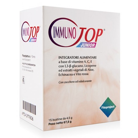 Fitoproject Immunotop Junior 15 Bustine Fitoproject - 1 Fitoproject Immunotop Junior 15 Bustine Fitoproject - 1