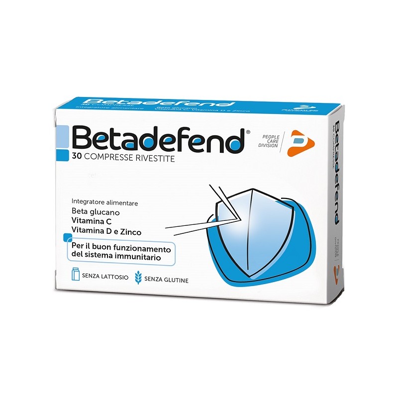 Pharma Line Betadefend 30 Compresse - Integratori per difese immunitarie - 980636411 - Pharma Line - € 15,98
