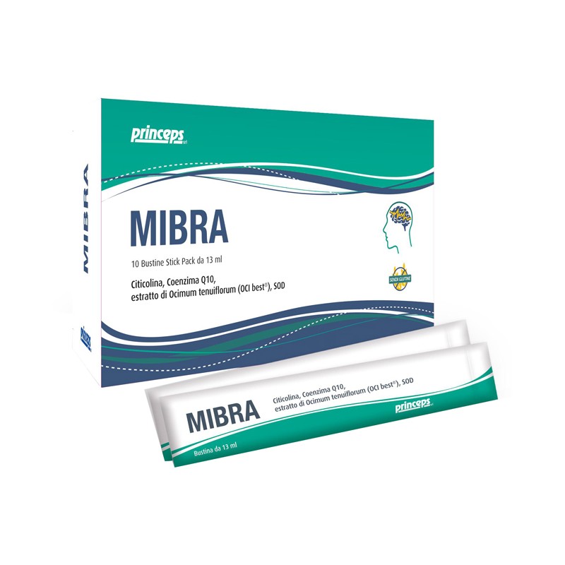 Princeps Mibra 10 Stick Pack - Integratori - 944889322 - Princeps - € 27,31
