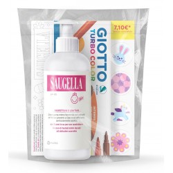 Meda Pharma Saugella Bundle Girl Detergente Intimo Protettivo E Lenitivo Ph 4,5 200 Ml + Giotto Turbo Color - Detergenti inti...