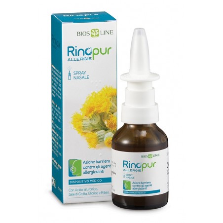 Bios Line Rinopur Allergie Spray Nasale 30 Ml - Prodotti per la cura e igiene del naso - 944842309 - Bios Line - € 11,19
