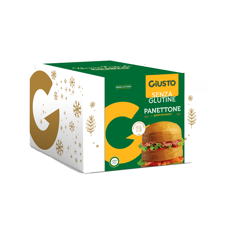 Farmafood Giusto Senza Glutine Panettone Gastronomico 400 G - Alimenti senza glutine - 984807331 - Farmafood - € 11,20