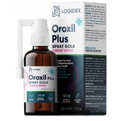 Logidex Oroxil Plus Spray Gola 50 Ml - Prodotti fitoterapici per raffreddore, tosse e mal di gola - 984783884 - Logidex - € 1...